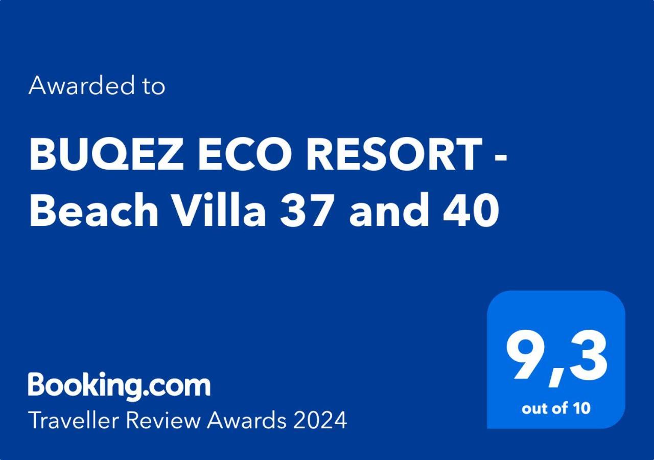 Buqez Eco Resort - Beach Villa 37 And 40 Pakoštane Exteriör bild